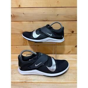 New Nike Zoom Rival Low Black Metallic Silver spikes DR2756-001 Mens 7.5 track